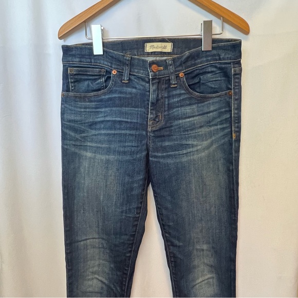 Madewell Women’s “Skinny Skinny” Dark Denim Jeans Pants - Picture 6 of 13